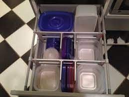 Port Potager Organizing Tupperware With Ikea Drawer Dividers Tupperware Organizing Ikea Drawer Dividers Ikea Drawers