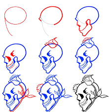 Pin By Red Overlord On Drawings Skulls Drawing Drawings Pinterest Art Drawings