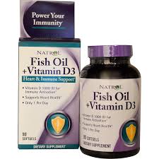 Natrol Rybij Zhir Vitamin D3 Podderzhka Serdca I Immuniteta 90 Myagkih Zhelatinovyh Kapsul Iherb