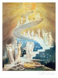 Jacob S Ladder Giclee Print William Blake Allposters Com In 2020 William Blake Art William Blake Paintings William Blake