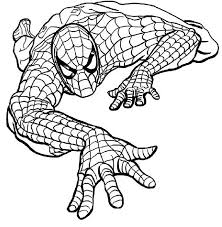 Spiderman make his own string. Spiderman Coloring Game Coloring Home