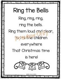 Ring The Bells Christmas Poem For Kids Christmas Poems Christmas Kindergarten Christmas Poetry