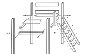 Ein einfaches hochbett selber bauen. Hochbett Bausatz Zu Erschwinglichen Preisen Anleitung Pdf Hochbett Podestbett Bett