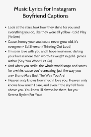 Well, the users can find their partner after matching bios on most of the dating apps. Music Lyrics For Instagram Boyfriend Captions Instagram Captions Boyfriend Cute Instagram Captions Instagram Quotes Captions