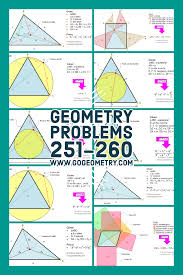 Collection Of Ten Geometry Problems 251 260 Online Math Geometry Problems Conversion Chart Math