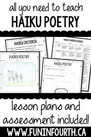 Check Out This Haiku Poetry Resource This Package Contains Detailed Lesson Plan With Step By Step Instructi Poetry Lessons Poetry Lesson Plans Haiku Poetry