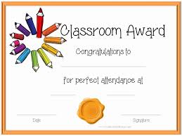 Perfect Attendance Certificate Printable Lovely Certificate Template For Kids Pe In 2020 Perfect Attendance Certificate Attendance Certificate Perfect Attendance Award