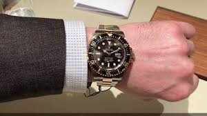 Rolex Oyster Perpetual Sea Dweller In Bicolor Youtube