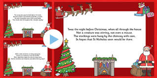 Christmas Poetry For Kids Powerpoint Teacher Made