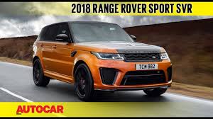 Great selection of premium used cars. 2018 Range Rover Sport Svr First Drive Review Autocar India Youtube