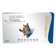 Revolution for cats is a flea, heartworm and intestinal worm prevention product used by many feline owners world. Revolution Cat 2 6 7 5kg Blue Wormer Flea Control