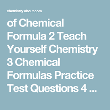Learn The Definition And Different Types Of A Chemical Formula Chemical Formula Chemical Equation Chemical
