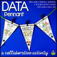 Data Pennant Bar Graphs Math Pennant Geometry Words