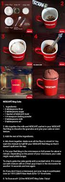 How To Make A Nescafe Mug Cake For Going Down Memory Lane With Nescafe In All The Places I Ve Lived In The Mug Recipes Cooking Recipes Desserts Coffee Recipes