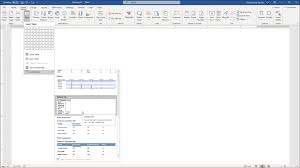 Quick Tables In Word Instructions Teachucomp Inc Words Instruction Lesson