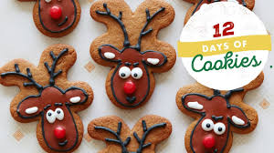 Which colorful arrangement of christmas hats is the odd one out? Gingerbread Reindeer Cookies Food Network Youtube
