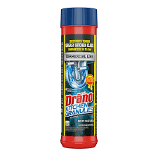 drano kitchen granules clog remover