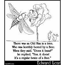 There Was An Old Man In A Tree Edward Lear Forms Of Poetry Art Drawings For Kids