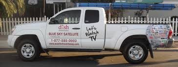 Blue Sky Satellite Logo Blue Sky Satellite