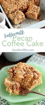 This Recipe For Buttermilk Pecan Coffee Cake Is So Easy And So Delicious It Ll Be Your New Favorite B Pecan Coffee Cake Buttermilk Recipes Coffee Cake Recipes