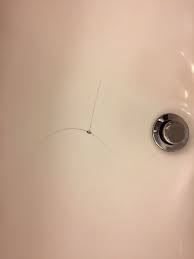 huge crack in my porcelain sink