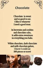 Poem About Choclate Funny Poems Short Funny Poems Funny Poems For Kids