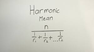Harmonic Mean Formula Explained Youtube