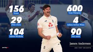 James anderson completed 600 test wickets when he had azhar ali caught off his bowling late on day five of the final test against pakistan on tuesday, 25 august. England S James Anderson Becomes First Fast Bowler To Reach 600 Test Wickets
