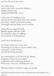 My Love For You Is An Ocean Unrequited Love Free Form Poetry Shocking Facts Free Verse Poetry Poetry