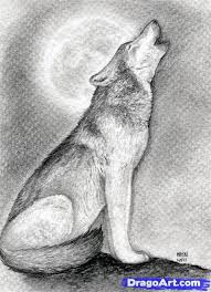 How To Draw A Howling Wolf Step By Step Realistic Drawing Technique Free Online Drawing Tutorial Animal Drawings Wolf Howling Drawing Pencil Sketch Images