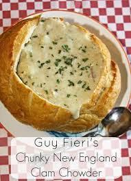 Guy Fieri S Chunky New England Clam Chowder Rezept Rezepte Essen Mahlzeit