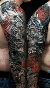 Top 101 Best Dragon Tattoos In 2021 Dragon Sleeve Tattoos Dragon Tattoos For Men Tattoo Sleeve Designs