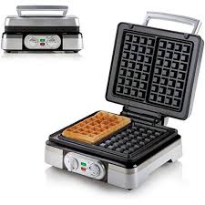 Amazon De Krups Fdk 251 Waffeleisen 850 Watt Fur Belgische Waffeln Schwarz Edelstahl Waffeleisen Krups Waffeleisen Brusseler Waffeln