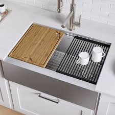 w farmhouse kitchen sink