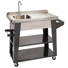 cuisinart deluxe outdoor prep table