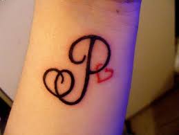 Heart From Black To Red Tattoo On Wrist Tattoo Name Fonts P Tattoo Tattoo Lettering