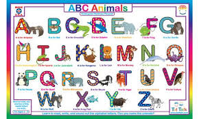 Abc Animals Placemat Placemats Abc Free Preschool Printables