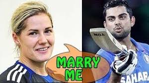 Katherine Brunt Proposes Virat Kohli Youtube