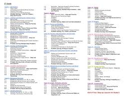 Envision Math K 6 Topic List Envision Math Math Addition Worksheets Math Workbook