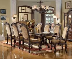 Palace 120 Cherry Oak Pearl Extendable 9 Pc Dining Table Set Formal Dining Room Sets Formal Dining Tables Dining Room Table Centerpieces