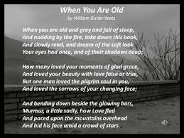 When You Are Old By William Butler Yeats Read By Colin Farrell William Butler Yeats Cute Love Poems Yeats Poems