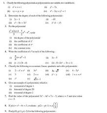 27 Linear Equations In Two Variables Class 9 Worksheet With Solutions Important Questions For Polynomials Writing Linear Equations This Or That Questions