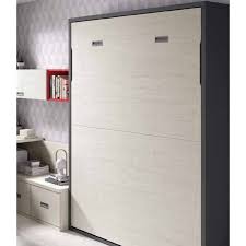 Las camas abatibles de matrimonio son la solución perfecta cuando necesitamos una o dos camas en una misma habitación sin renunciar al armario o al escritorio. Cama Abatible Lur Vertical 135x190 En Mueblesguadalhorce Es