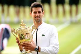 Wimbledon is the biggest event on the tennis calendar, but it's also a british sporting phenomenon that practically the entire country stops to a nice curtsy from #wimbledon champion novak djokovic! Twitter Erupts As Novak Djokovic Lifts His Fifth Wimbledon Title After An Epic Win Over Roger Federer Essentiallysports