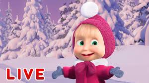 Masha I Medved Multfilmy Pro Zimu Vse Serii Podryad Youtube
