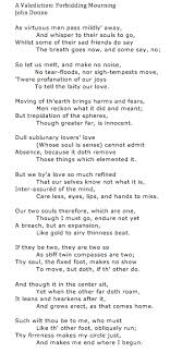 A Valediction Forbidding Mourning By John Donne My Favorite Poem Of All Time 3 John Donne Metaphysical Poetry Poetry Words