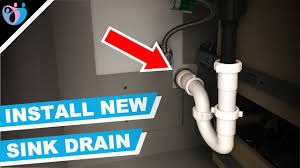 easy bathroom sink drain installation
