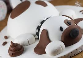Oups Le Chien En Pate A Sucre Feerie Cake Gateau Chien Idee Gateau Feerie Cake