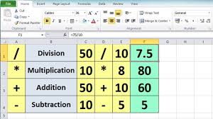 Excel 2010 Tutorial For Beginners 3 Calculation Basics Formulas Microsoft Excel Microsoft Excel Tutorial Excel Tutorials Microsoft Excel