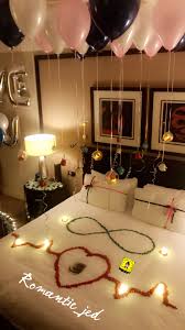 Pin By Amal Safi On رومانسيات زوجية Romantic Valentines Day Ideas Birthday Room Decorations Romantic Dinner Decoration
